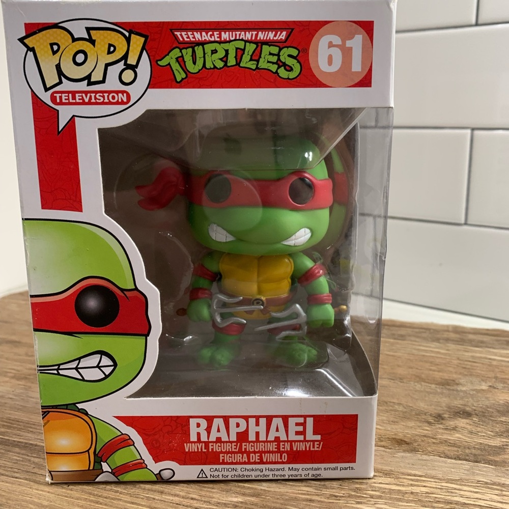 Funko TMNT Raphael Ninja Turtles Grayscale Toys & Collectibles #61